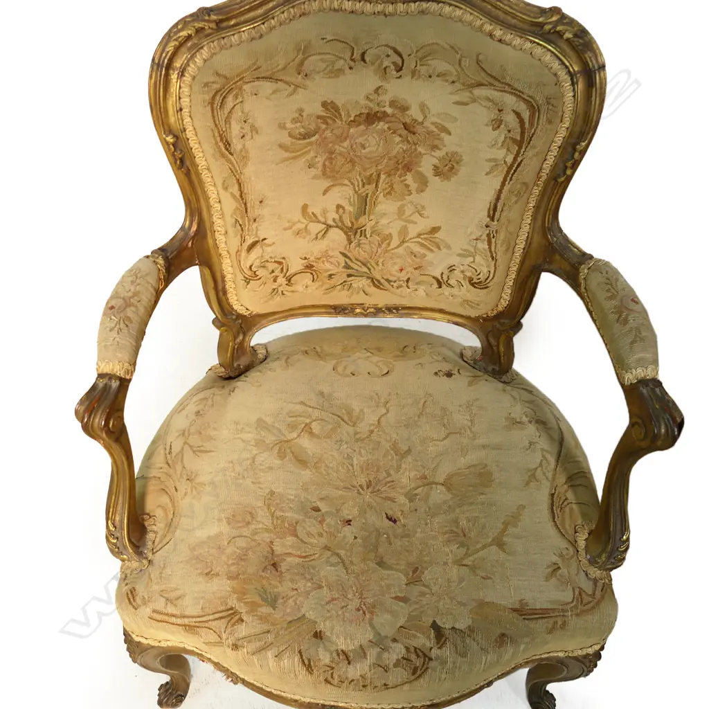 A quality pair of late 19thC French Fauteuil armchairs, Image 1++