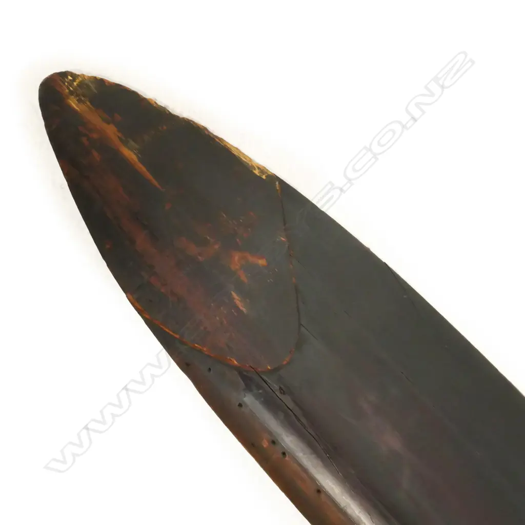 A 1929 wooden eight-hole propeller blade, Image 1++