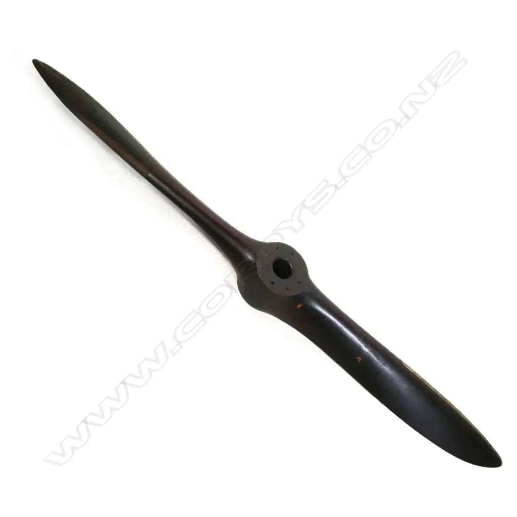 A 1929 wooden eight-hole propeller blade, Image 1++