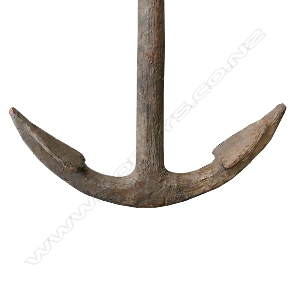A large ship's antique kedge anchor, Image 1++