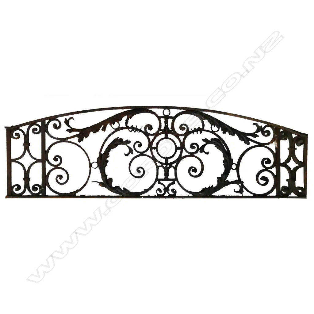 An old fancy cast iron grill, Image 1++