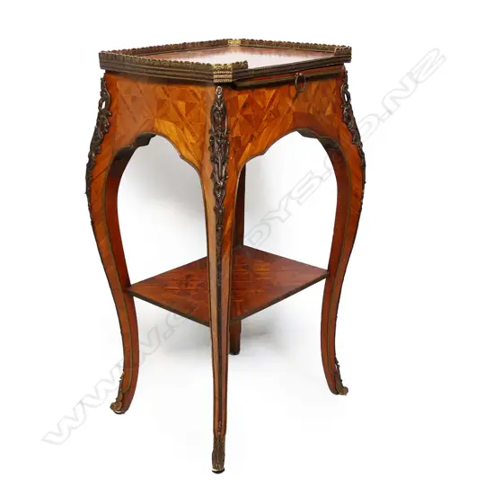 A French style kingwood side table,