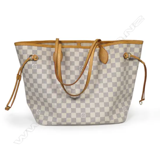 A Louis Vuitton Neverfull MM tote bag,