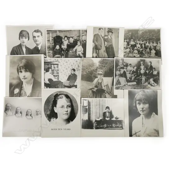 A set of Katherine Mansfield related photographs,