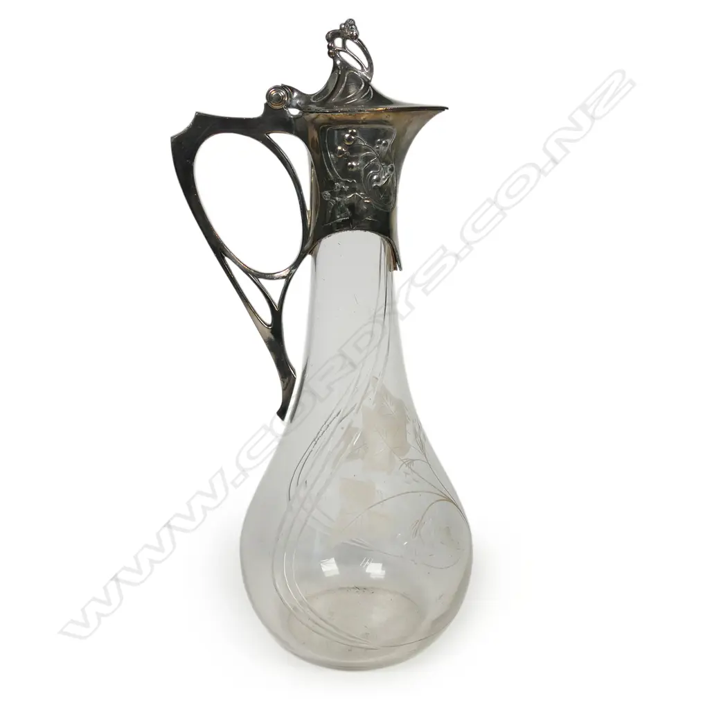 An Art Nouveau W.M.F. claret jug Image 1++