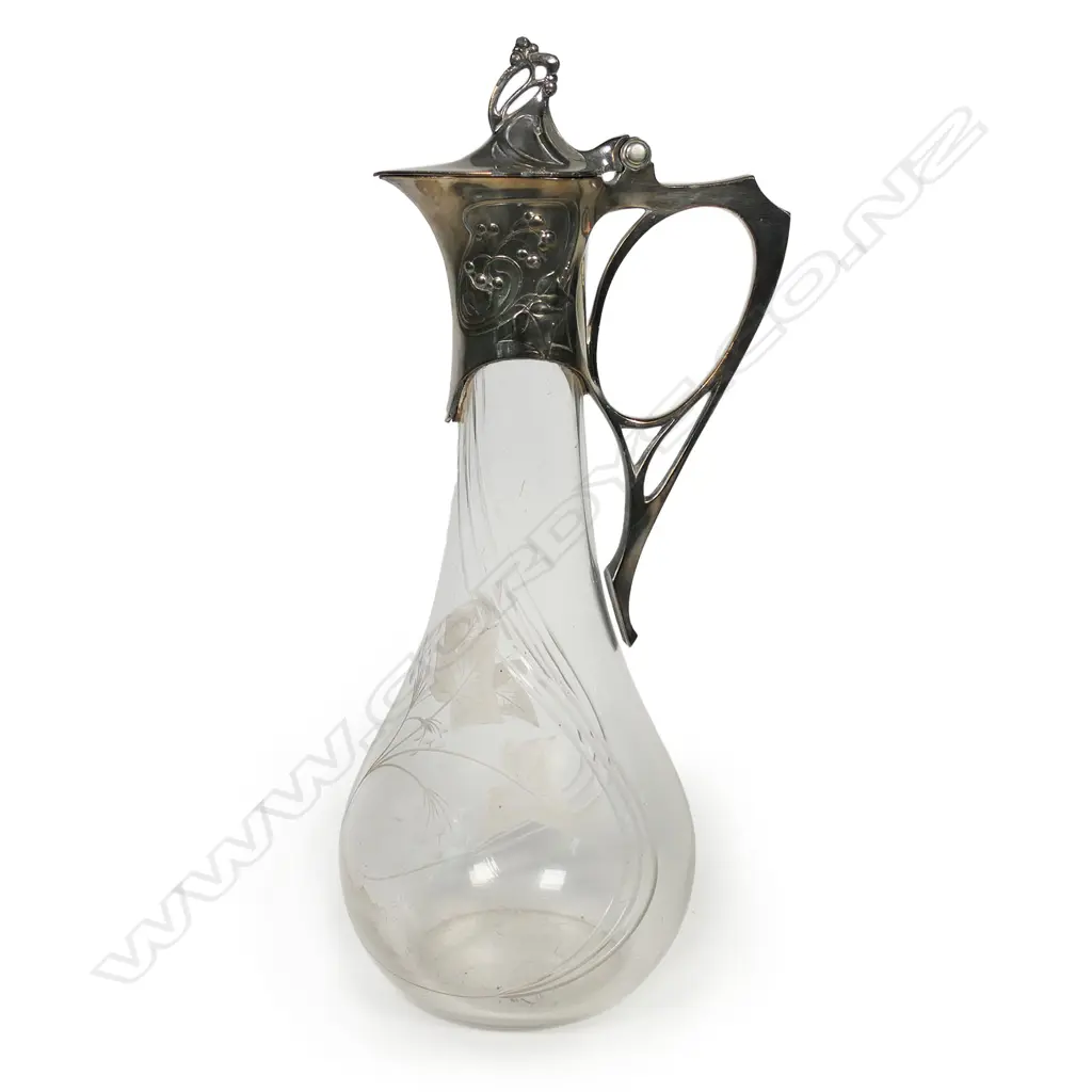 An Art Nouveau W.M.F. claret jug Image 1++