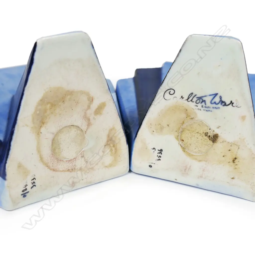 A pair of Art Deco CarIton ware bookends, Image 1++