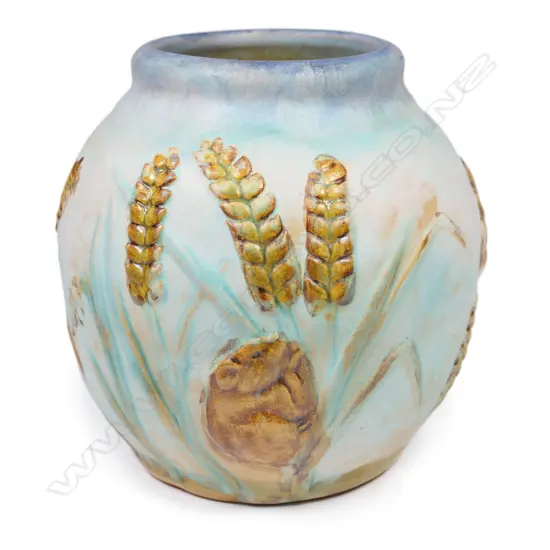 A Bourne Denby (Danesby Ware) stoneware vase c.1930s,
