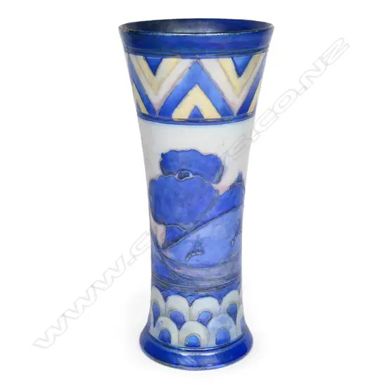An early 1900s Moorcroft vase,