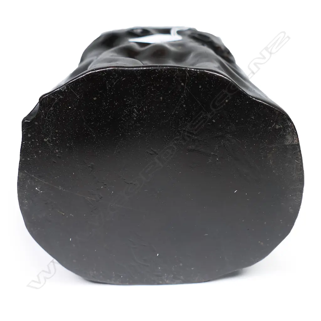 Chinese hardwood brush pot, Image 1++