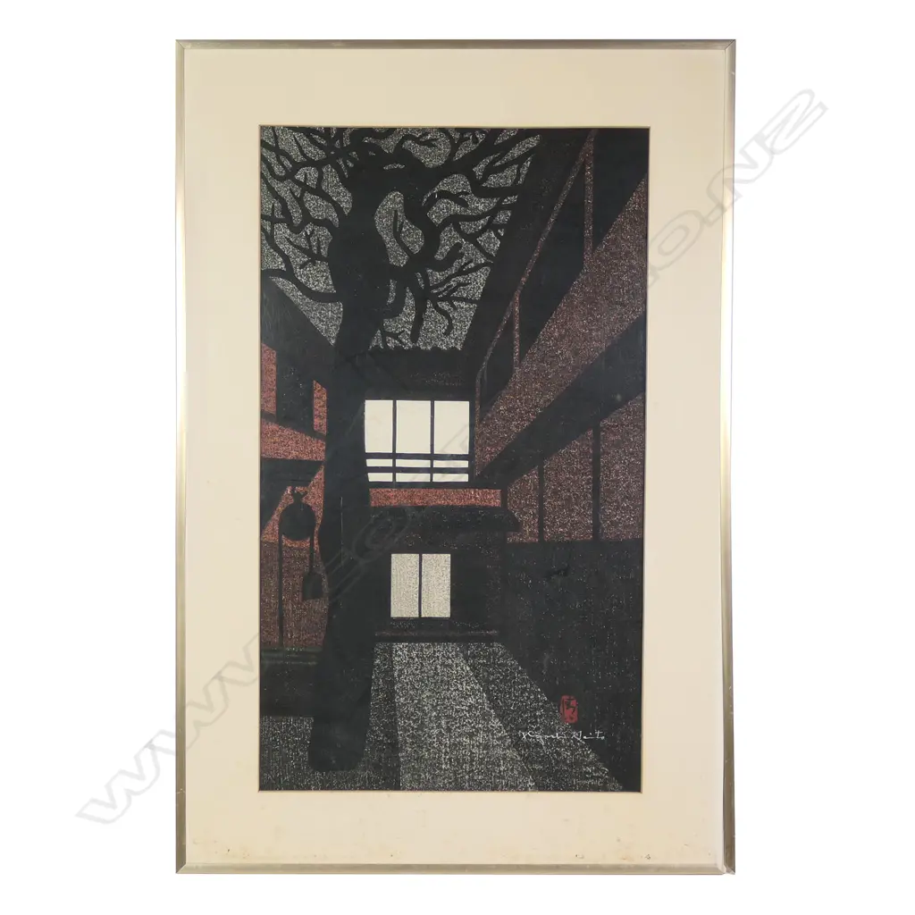 Kiyoshi Saitō (Japan 1907-1997) 'Sumiya Kyoto (1967)’, Image 1++