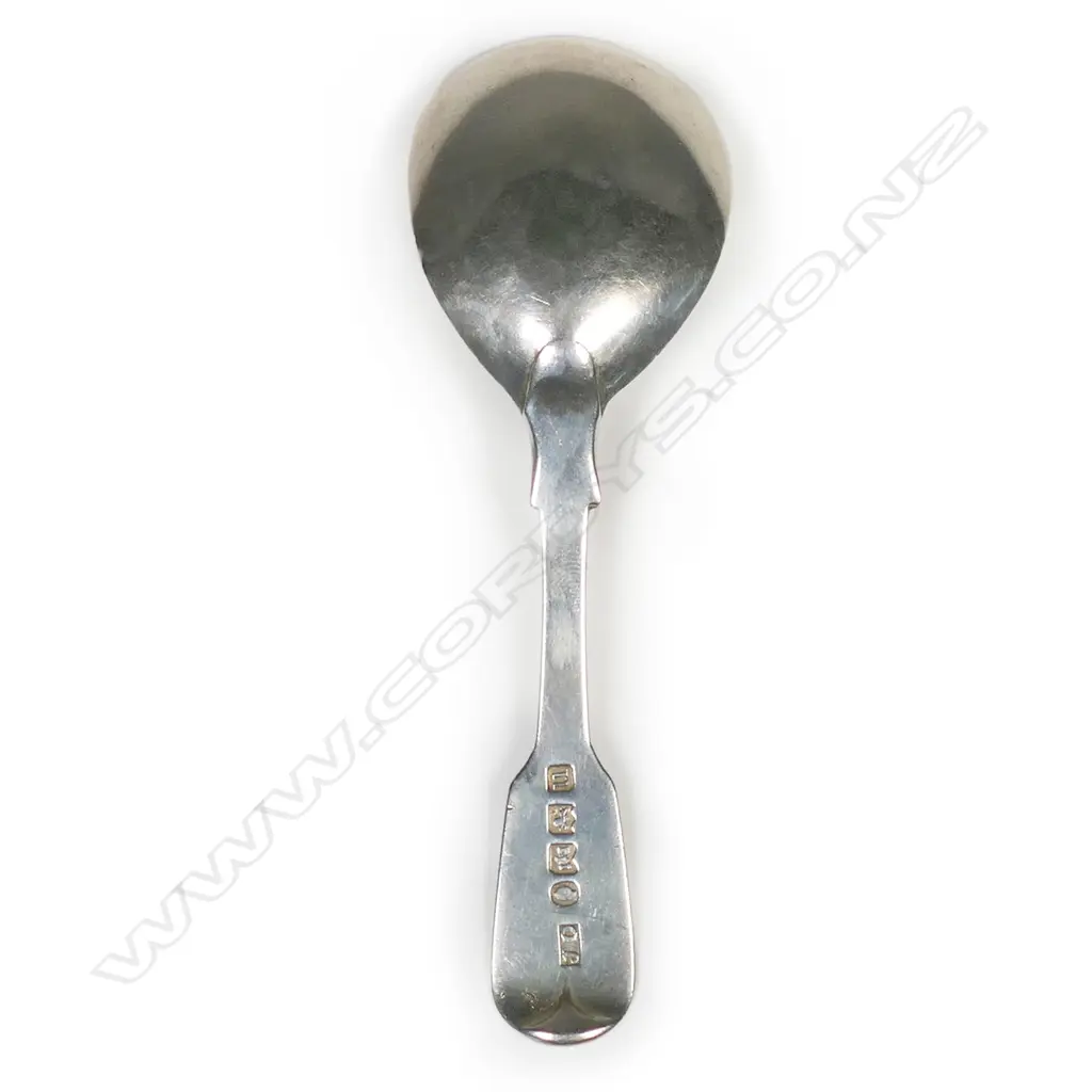 William IV silver caddy spoon, Image 1++
