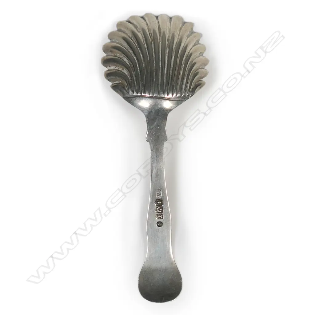 Victorian Scottish silver caddy spoon, Image 1++