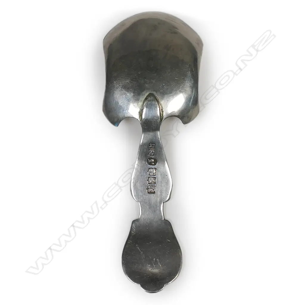 Victorian silver caddy spoon, Image 1++