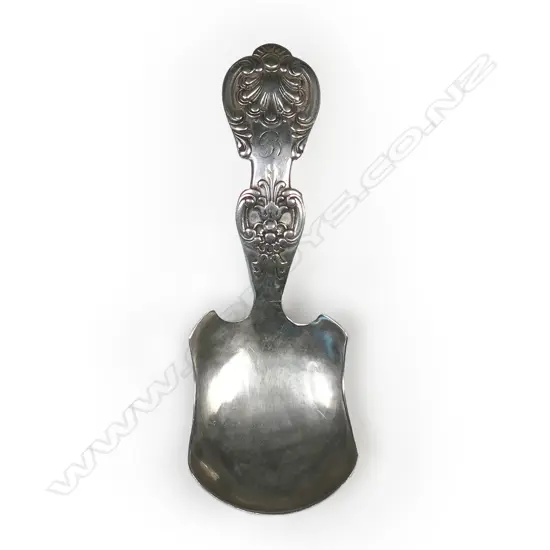 Victorian silver caddy spoon,