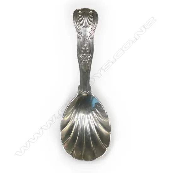 Victorian silver caddy spoon,
