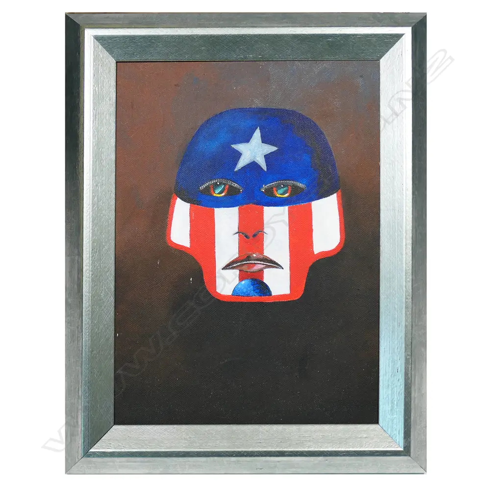 Alan Taylor (NZ 1933-2016), American Psychopath, Harbinger of Terror', Image 1++
