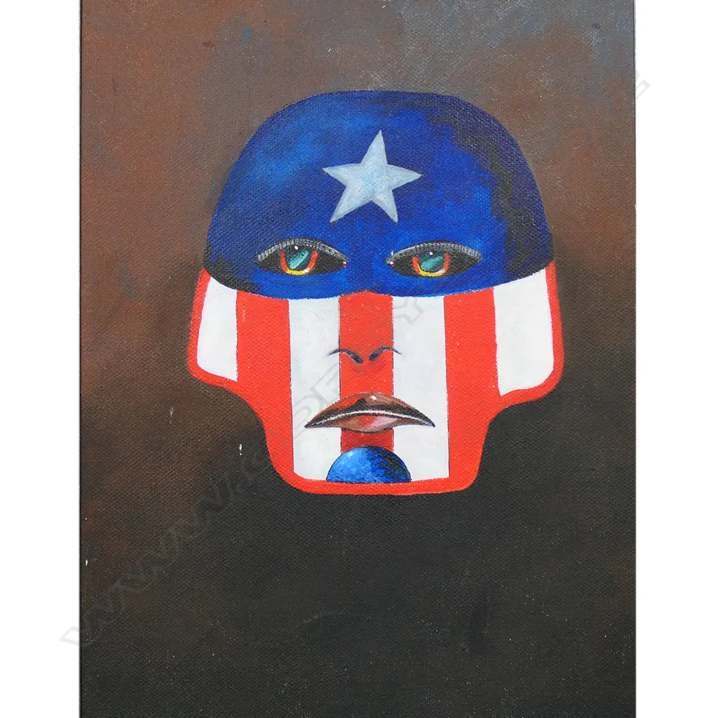 Alan Taylor (NZ 1933-2016), American Psychopath, Harbinger of Terror', Image 1++