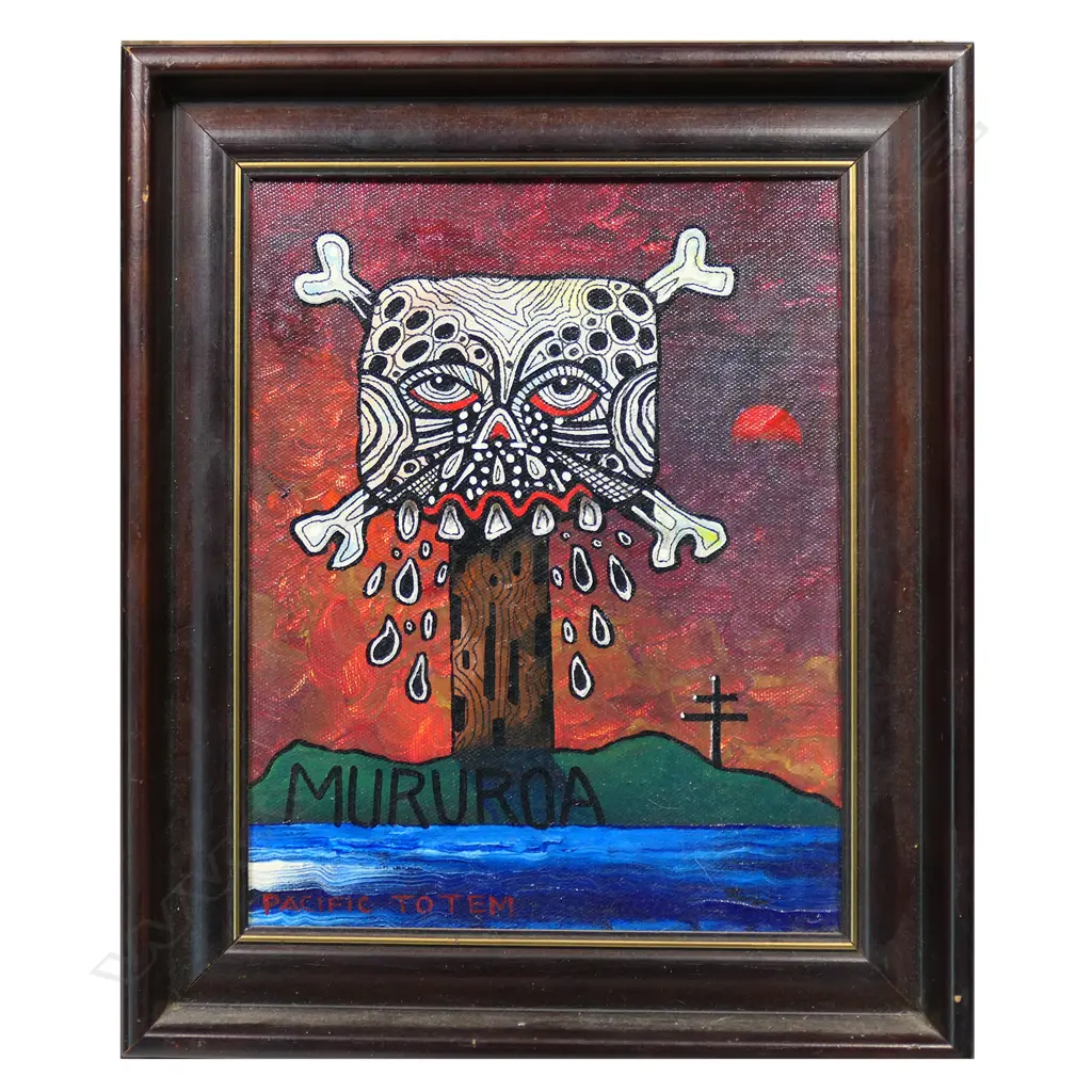 Alan Taylor (NZ 1933-2016), 'Pacific Totem', Image 1++