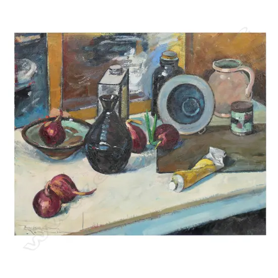 Russell Hollings (NZ 1948-) 'The Pink Jug',