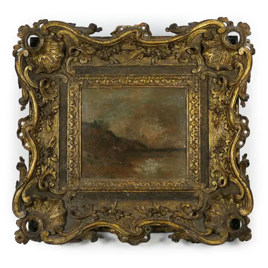 After John Constable 'Dorset Coast Scene',