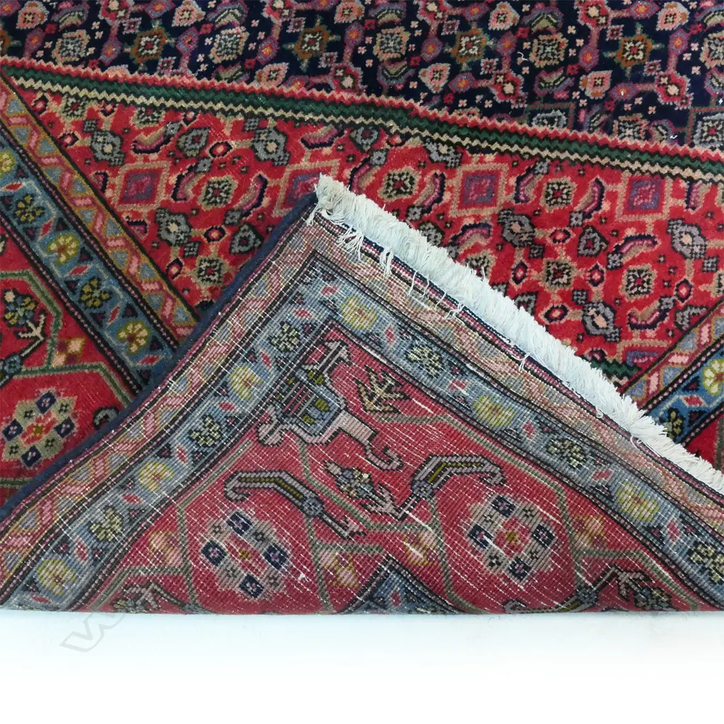 A hand-knotted wool pile Ardebil rug, Image 1++