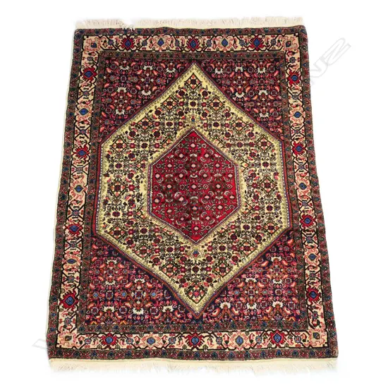 #A finely knotted Iranian Bijaar rug