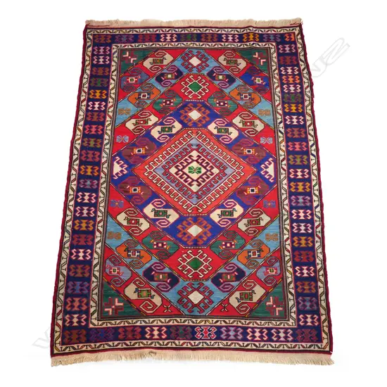 #A Shiraz tribal rug