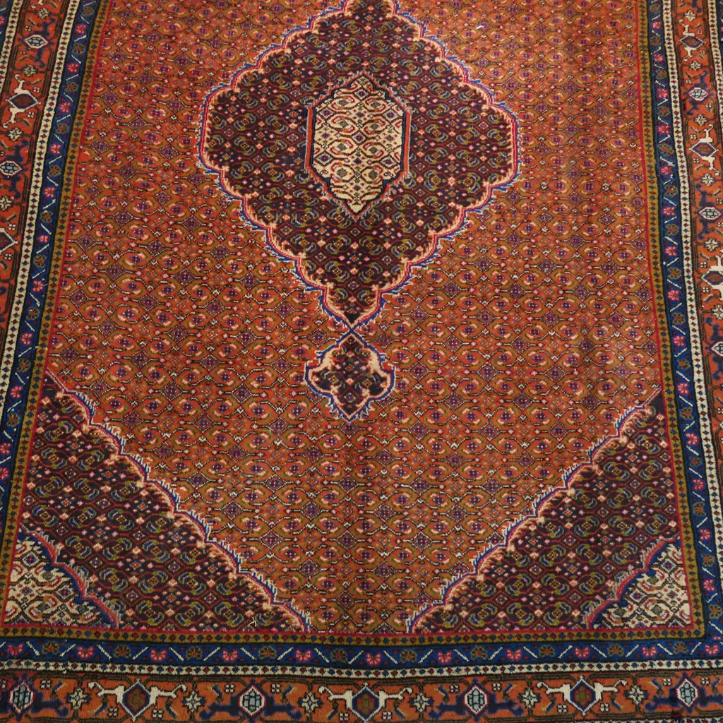 A Persian Ardebil wool pile carpet, Image 1++