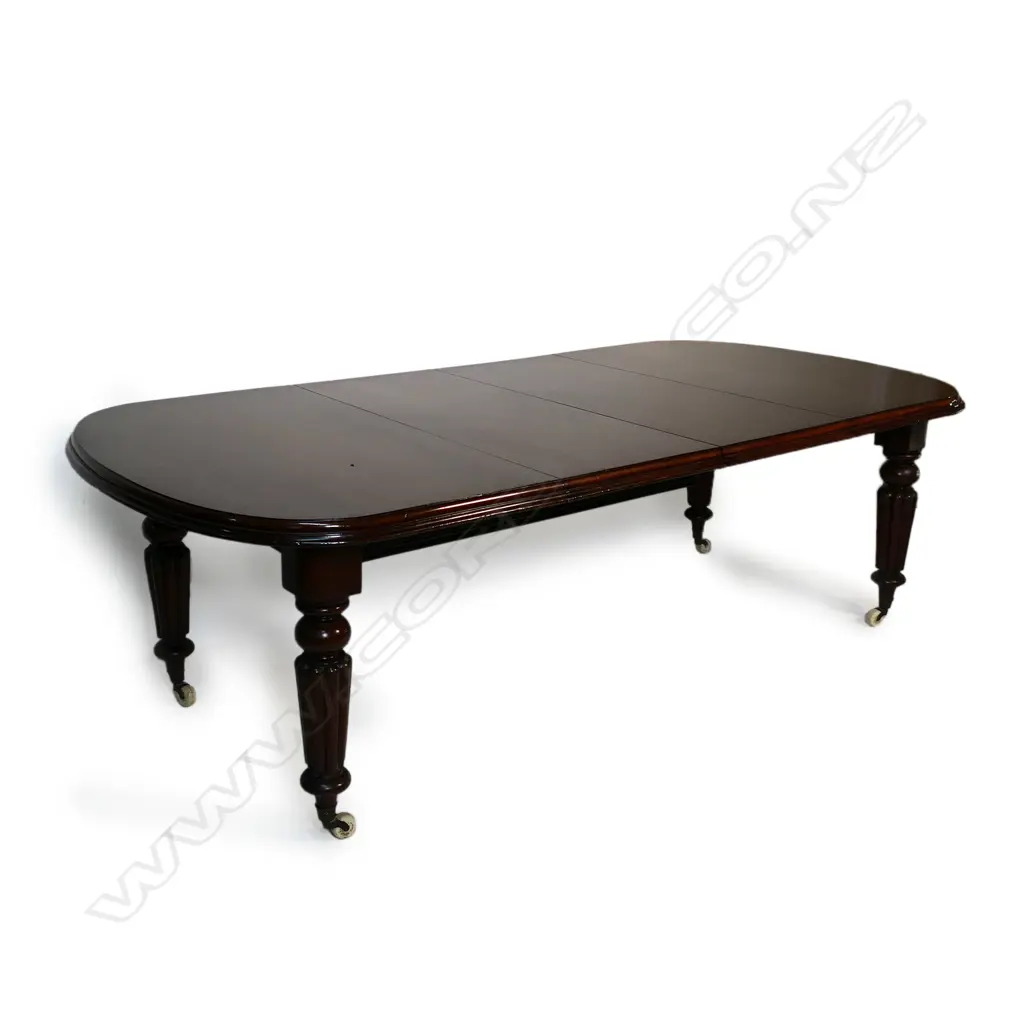 An oak Elizabethan style refectory dining table, Image 1++