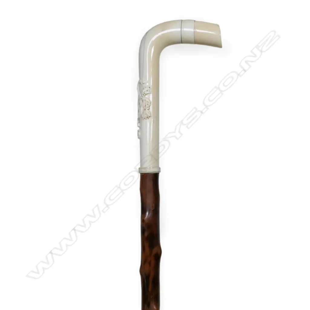 A 19thC walking cane, Image 1++