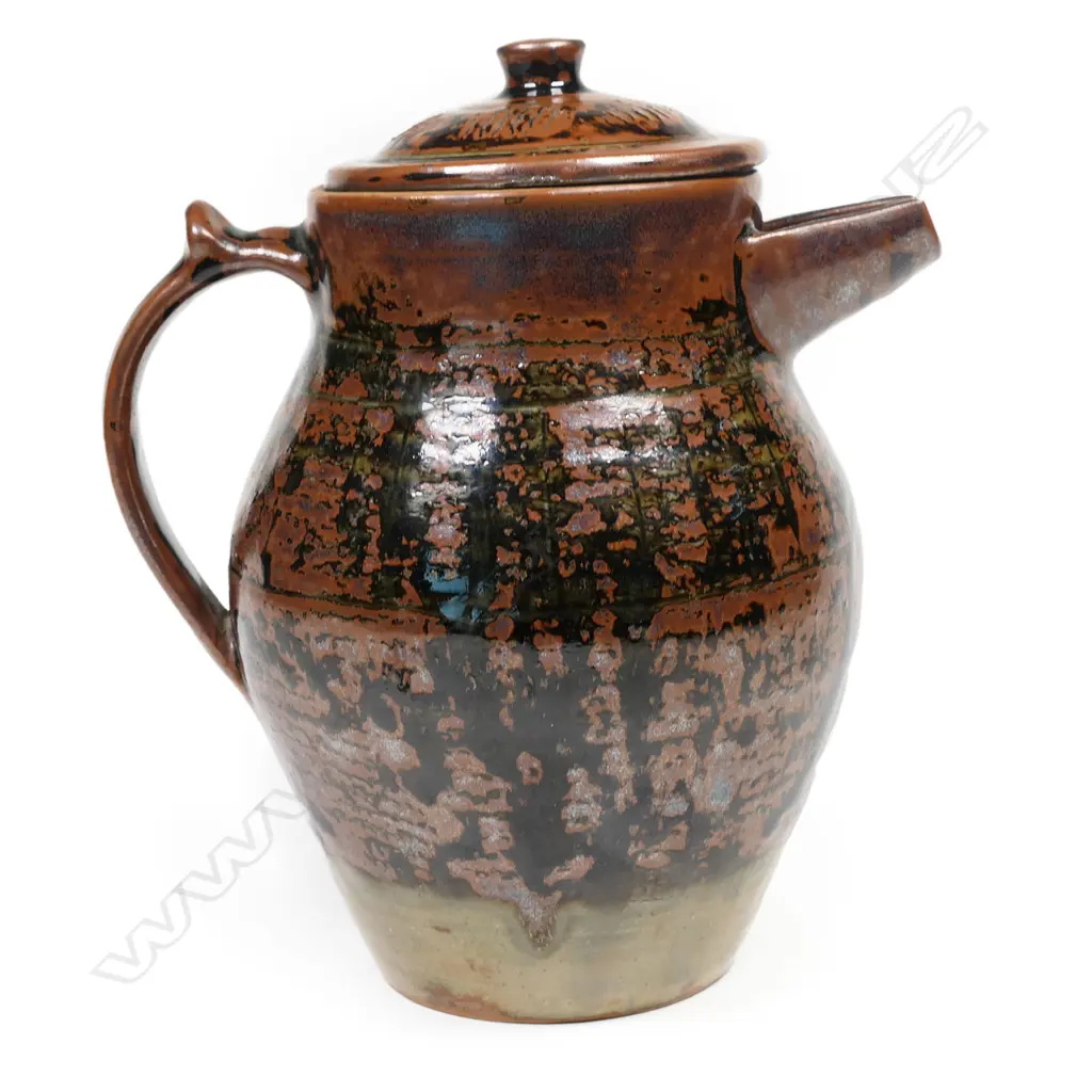 A rare Peter Stichbury Abuja Pottery (Nigeria) coffee pot, Image 1++