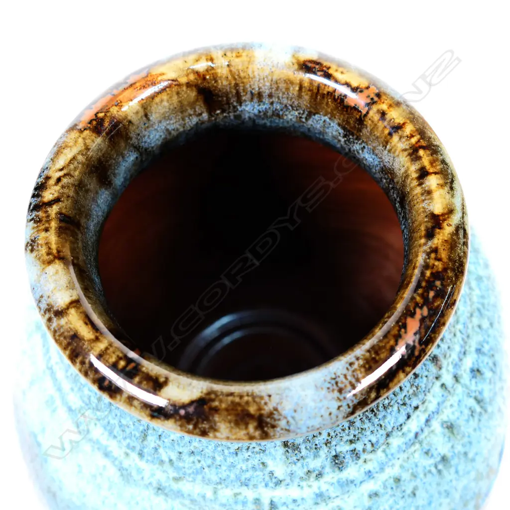 Peter Stichbury chun and tenmoku glazed vase, Image 1++