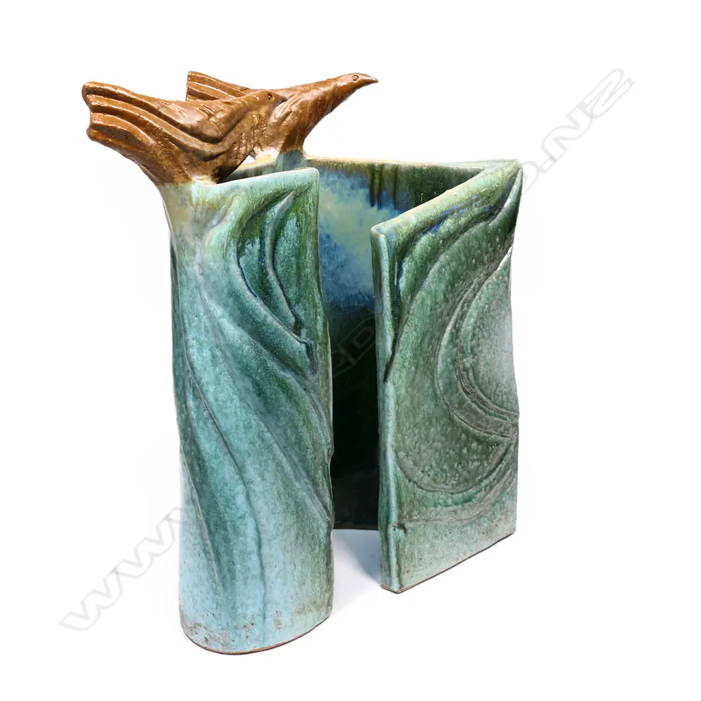 ROSEMARY BRITTIAN ATTRIB. 2 BIRD SCULPTURE H.495mm Image 1++