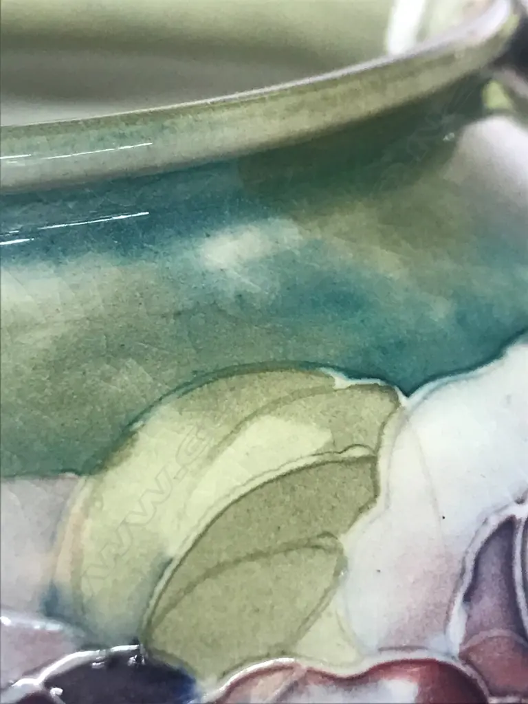 A William Moorcroft early Pansy pattern vase, Image 1++