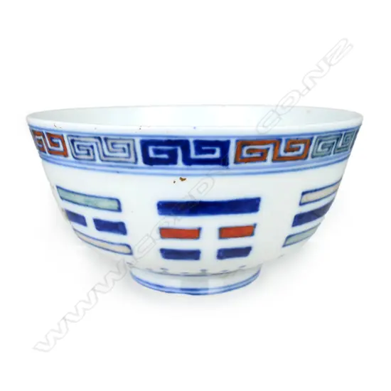 An uncommon Chinese doucai bowl,