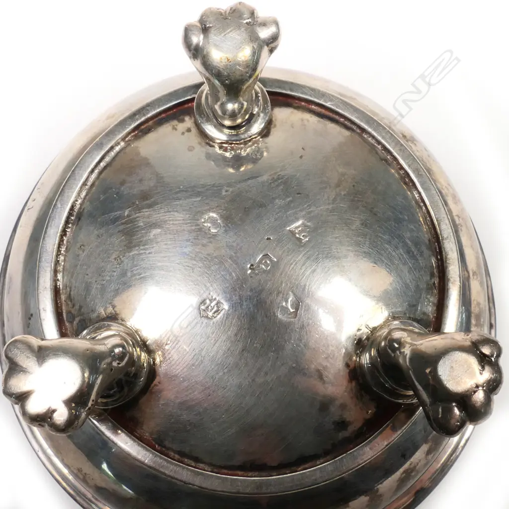 Four George III Scottish silver salts, Image 1++