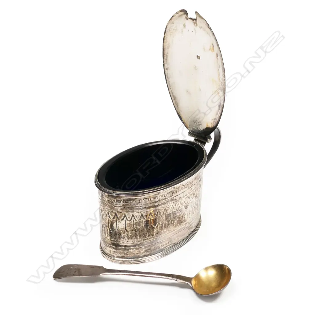 A George III silver mustard pot, Image 1++