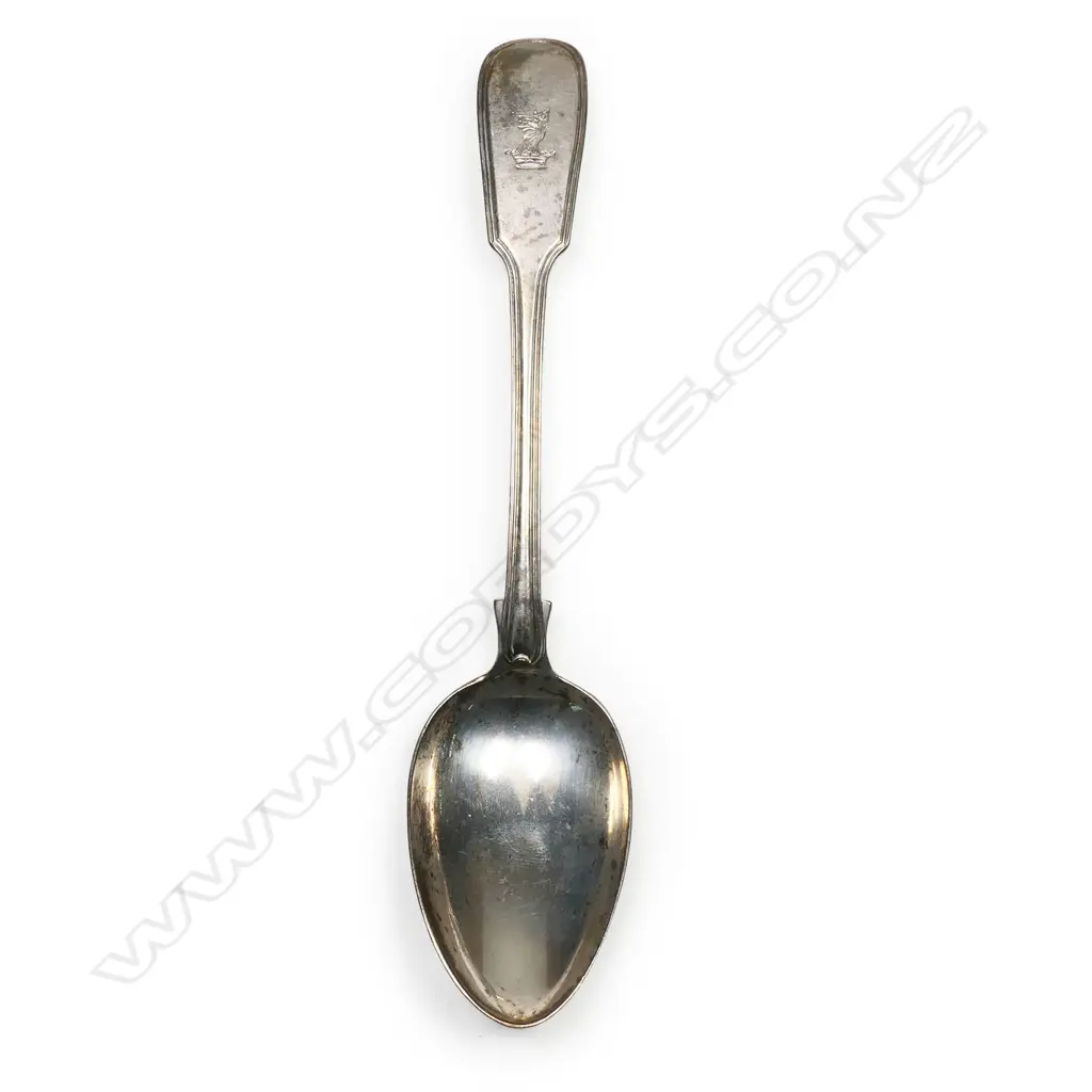 Six William IV silver tablespoons, Image 1++