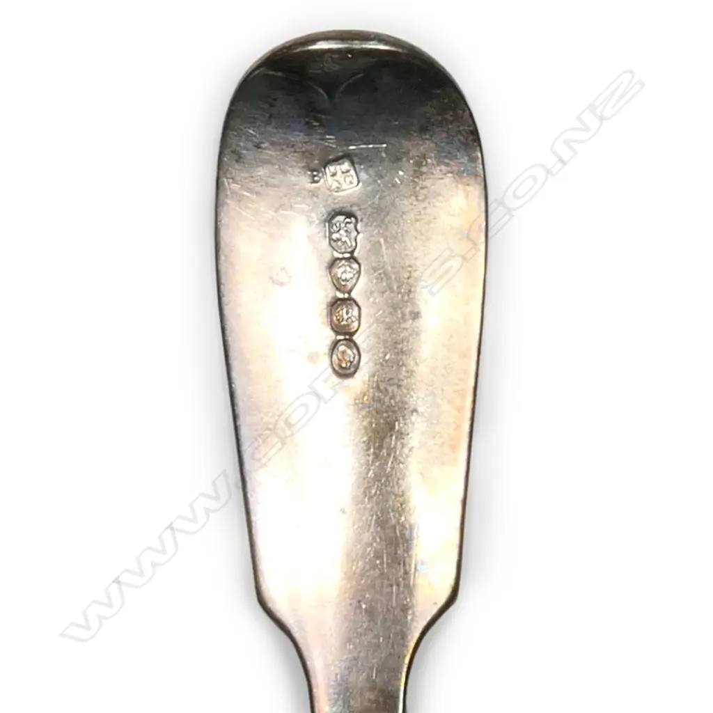 Six William IV silver tablespoons, Image 1++