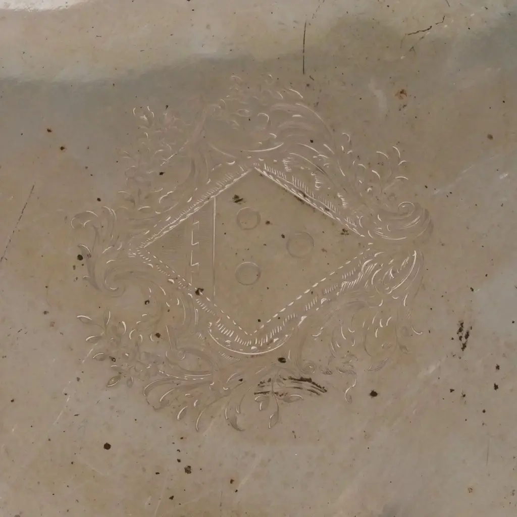 A George II silver salver, Image 1++