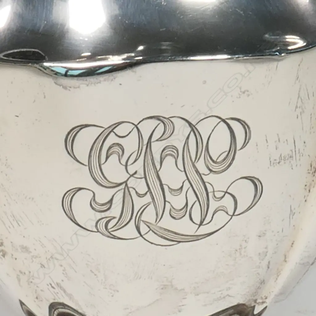 An American sterling silver four-piece tea and coffee set, Image 1++