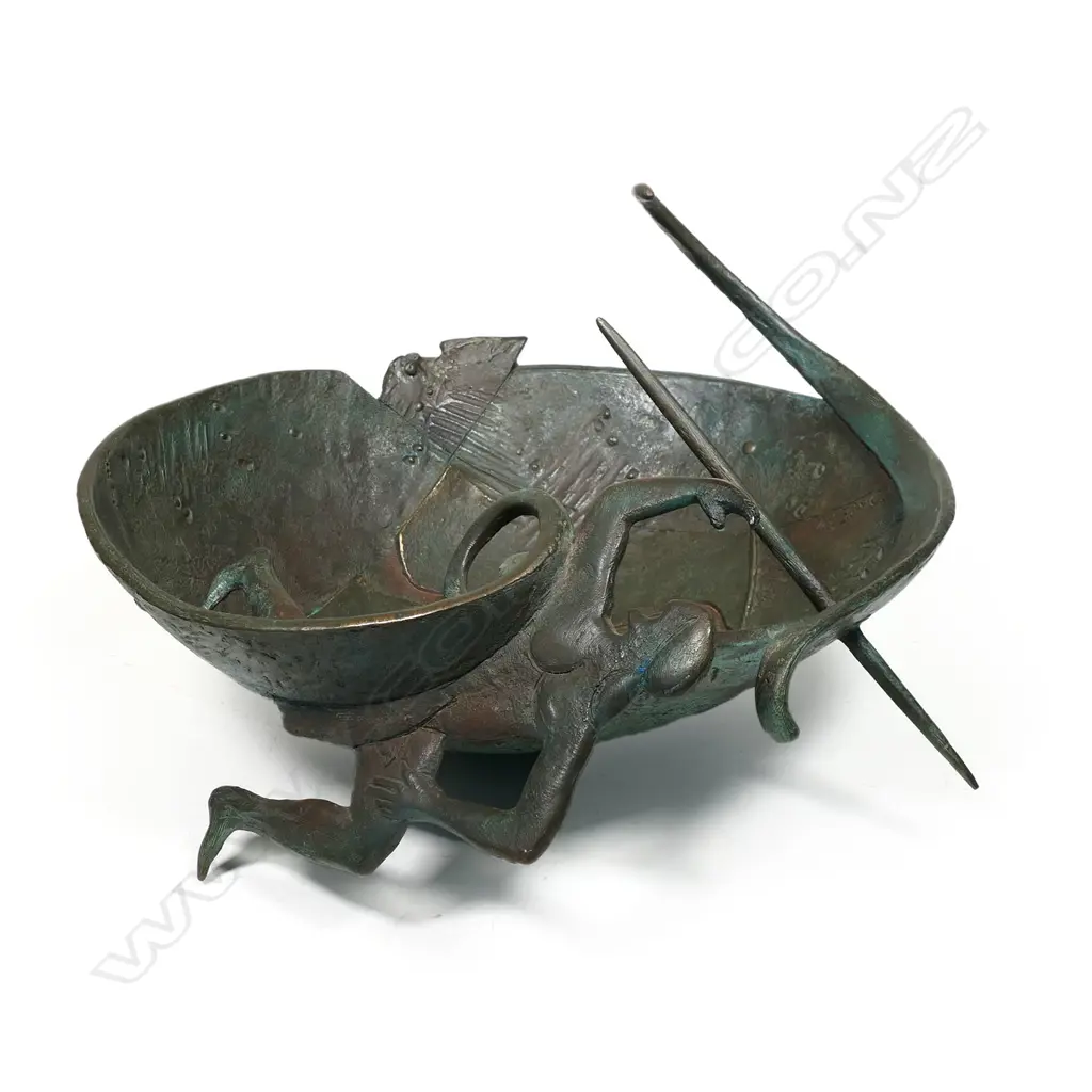 KAGE 2002 BRONZE BOWL ATLANTA OLYMPICS by Kathleen Girdler Engler; (Georgia USA Image 1++