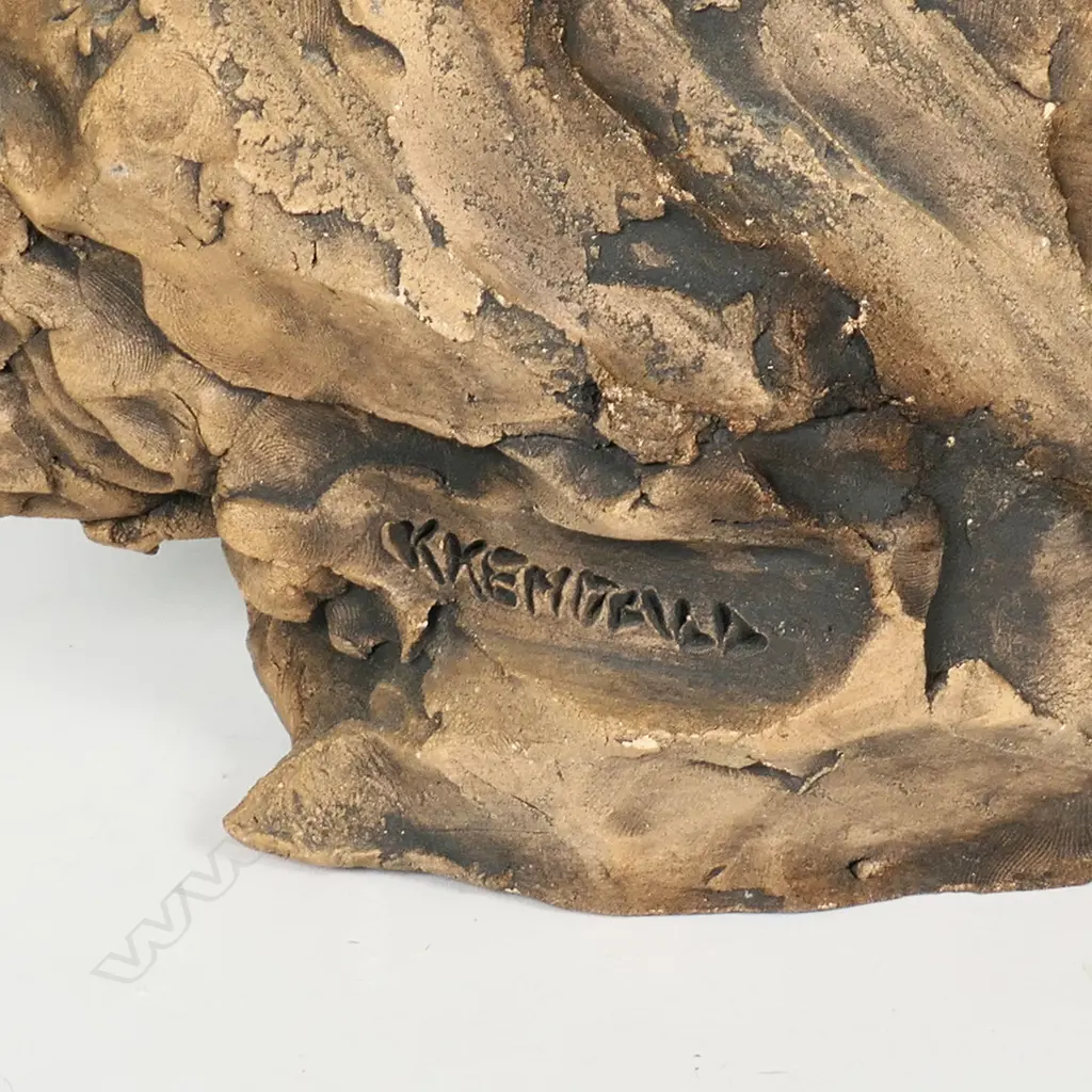 Ken Kendall terracotta bust of a Maori boy, Image 1++