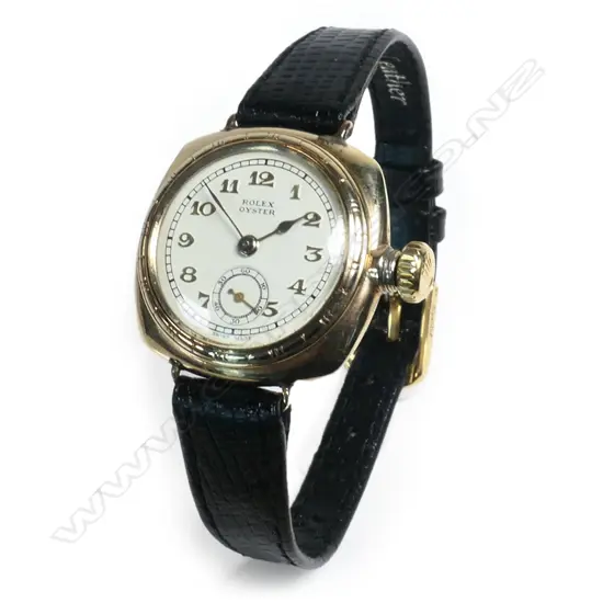 A rare 1930's Rolex Oyster 'Ultra Prima' 9ct gold wristwatch,