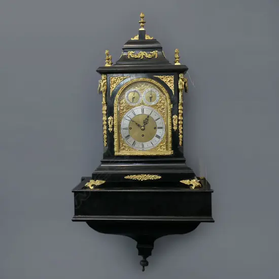 A c1880 Victorian bracket clock,