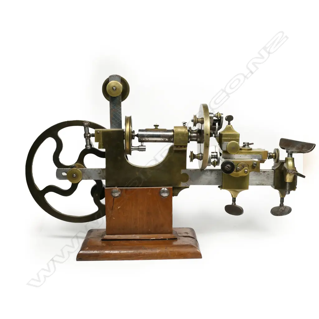 An antique watch maker's lathe, Image 1++