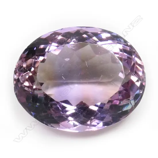 An 18.01ct quartz (ametrine) gemstone,