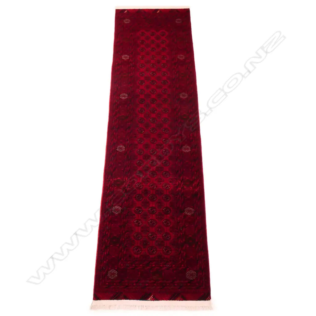 A hand-knotted Turkoman runner, Image 1++