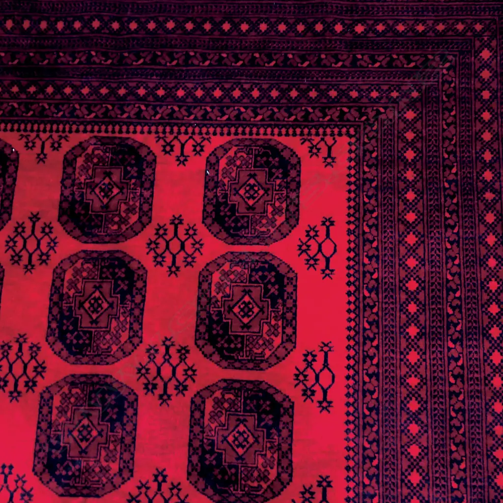 A hand knotted Ersari rug, Image 1++